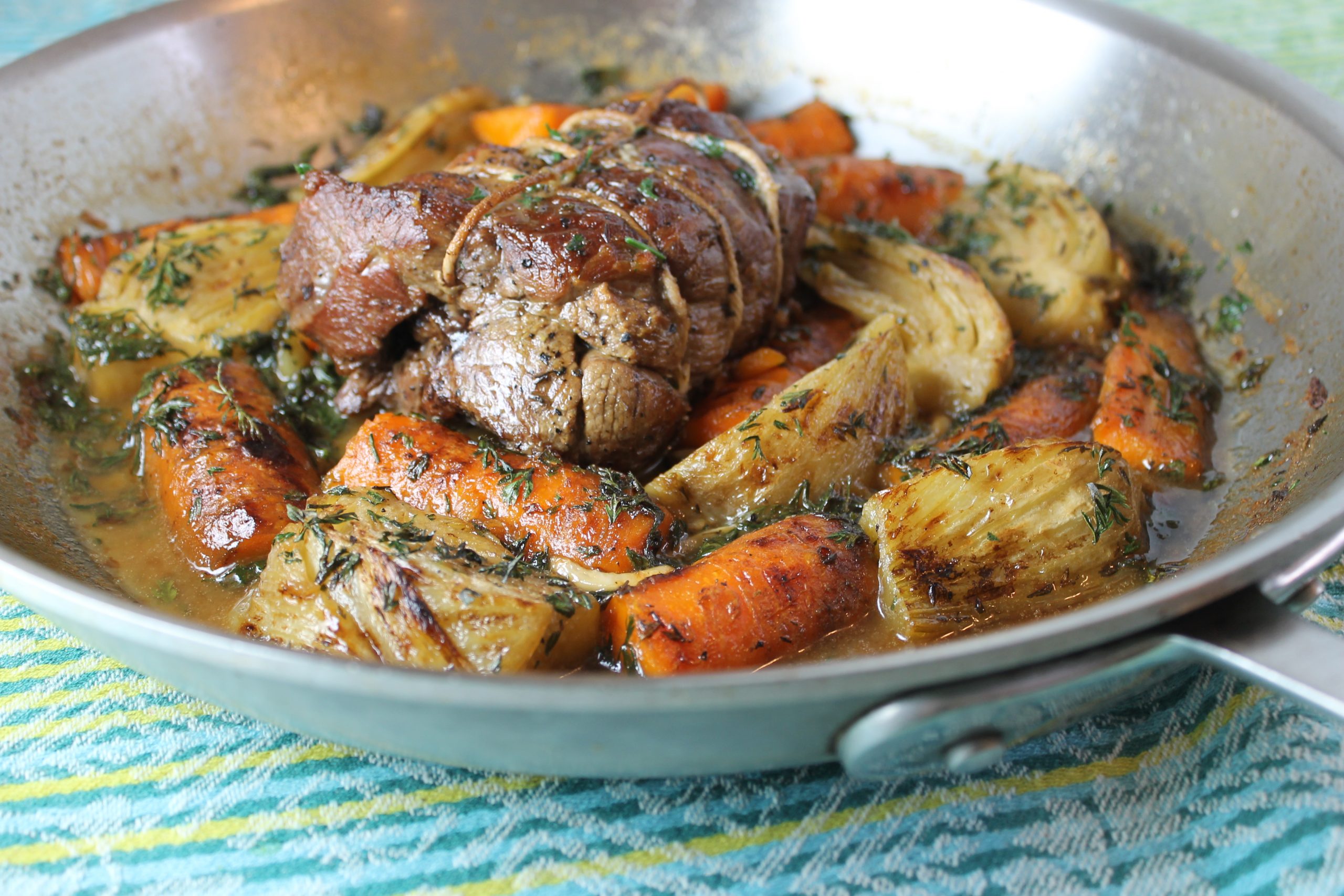Read more about the article Roasted Goat Leg With Fennel